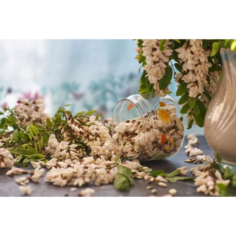 fleur d'acacia séchée bio de France - Direct producteur