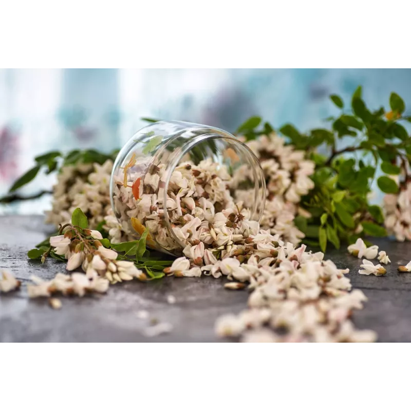 fleur d'acacia séchée bio de France - Direct producteur