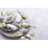 Rouleau de beauté en jade pur pour le visage - Fait main