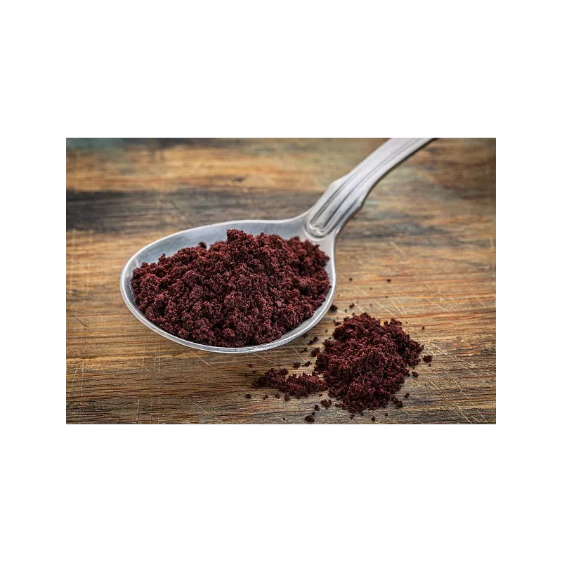 Pure organic açaï berry powder from Brazil