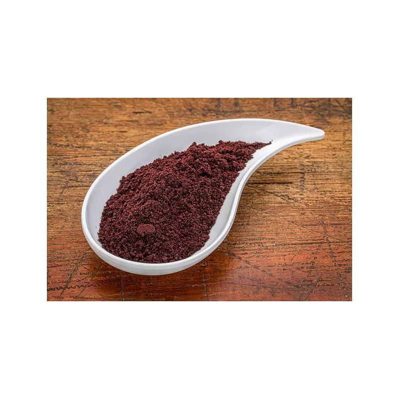 Pure organic açaï berry powder from Brazil Pure organic açaï berry powder from Brazil