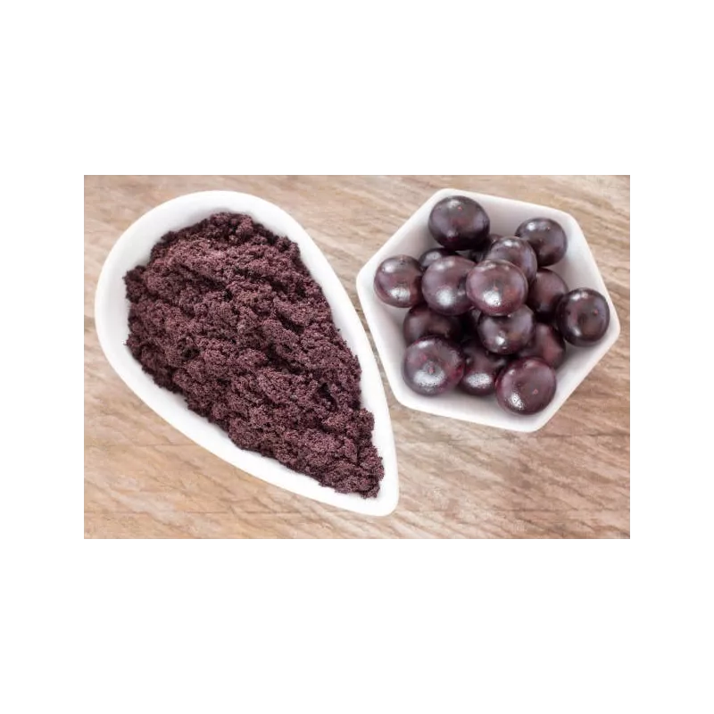 Pure organic açaï berry powder from Brazil