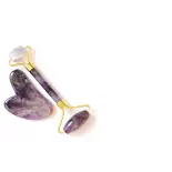 Pure Amethyst Face Beauty Roller - Handmade Pure Amethyst Face Beauty Roller - Handmade