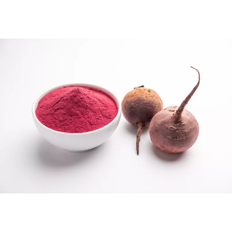 Poudre de betterave rouge bio de France