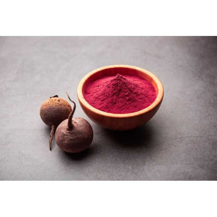 Organic red beet powder made in France