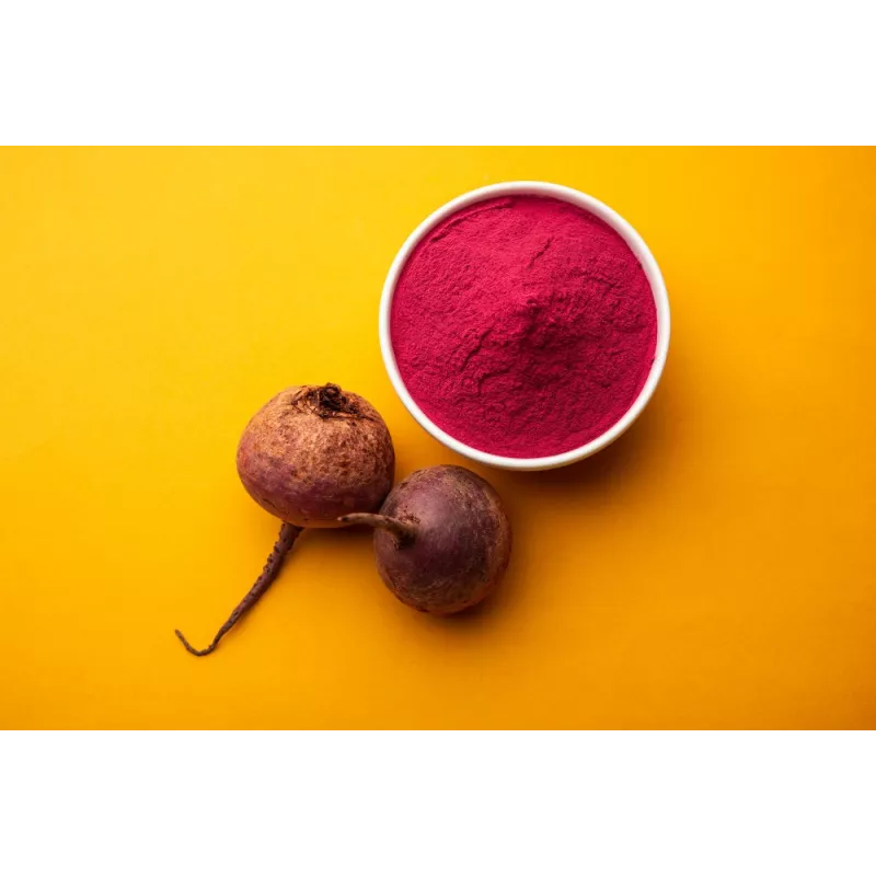 Poudre de betterave rouge bio de France