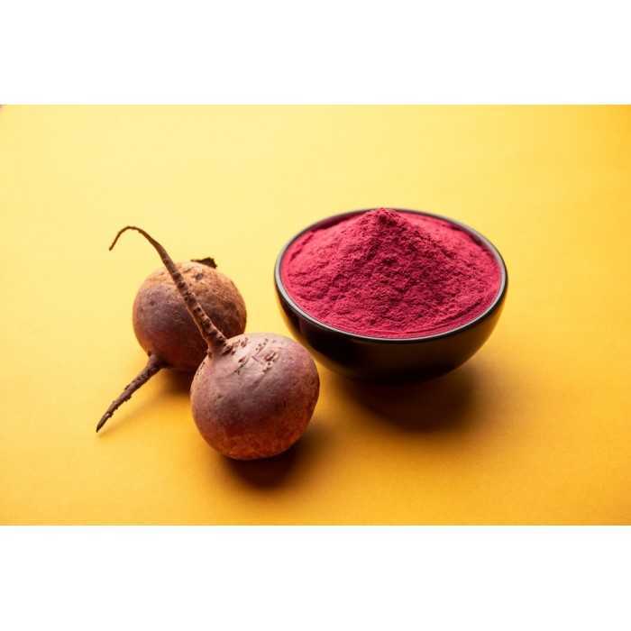 Organic red beet powder made in France