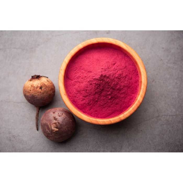 Organic red beet powder made in France