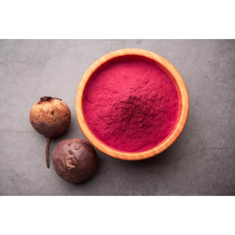 Poudre de betterave rouge bio de France
