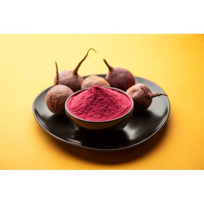 Organic red beet powder made in France