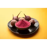 Organic red beet powder made in France