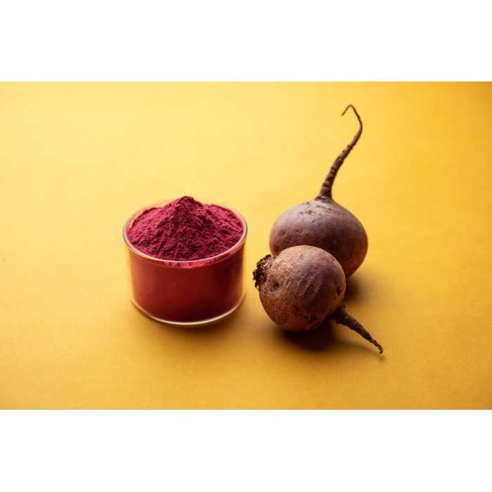 Organic red beet powder made in France