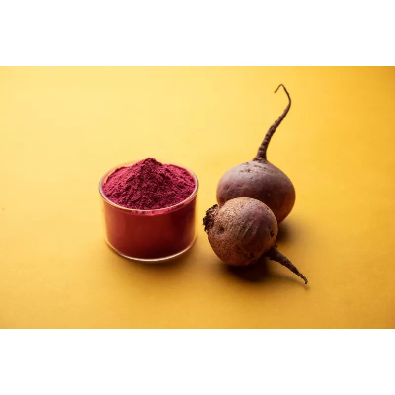 Poudre de betterave rouge bio de France