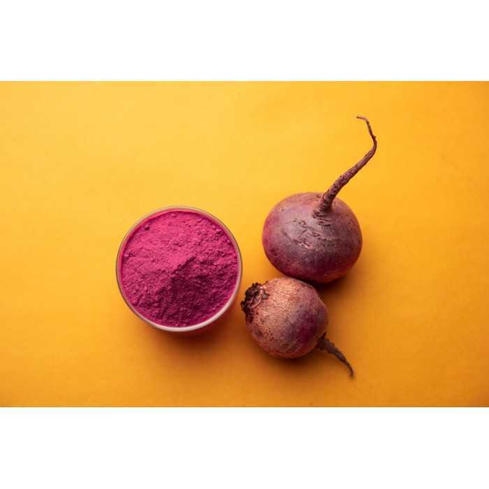 Organic red beet powder made in France