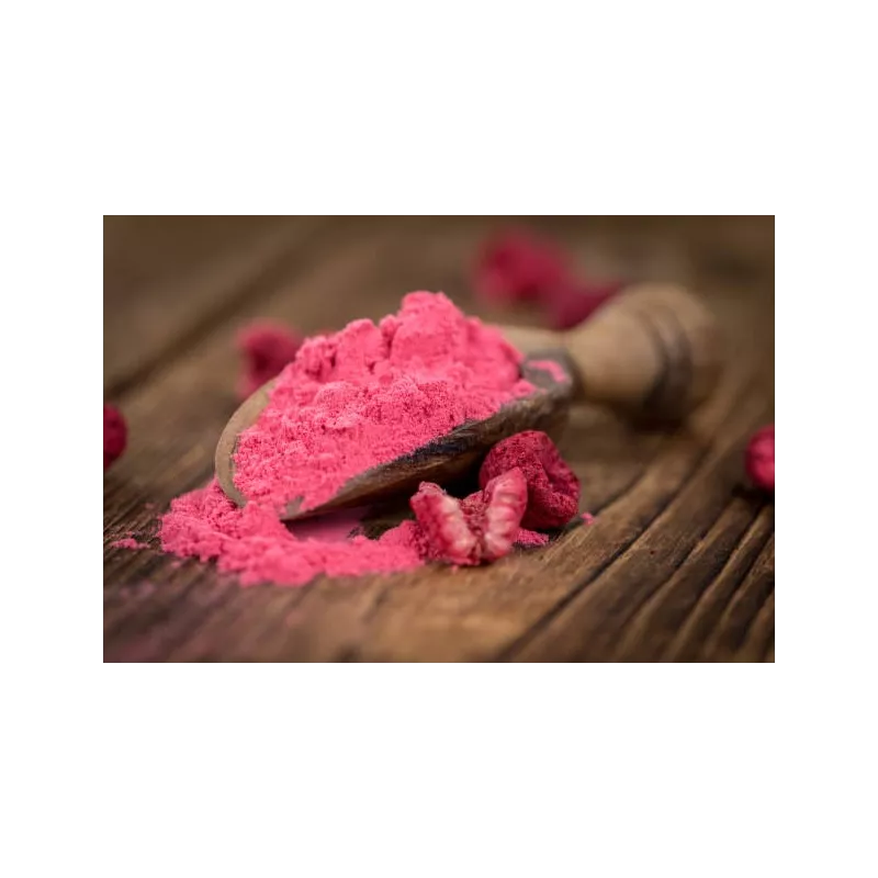 Organic & fairtrade raspberry powder from Europ Organic & fairtrade raspberry powder from Europ