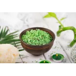 Cristaux de Sel vert jade au bambou bio d'Hawaï premium