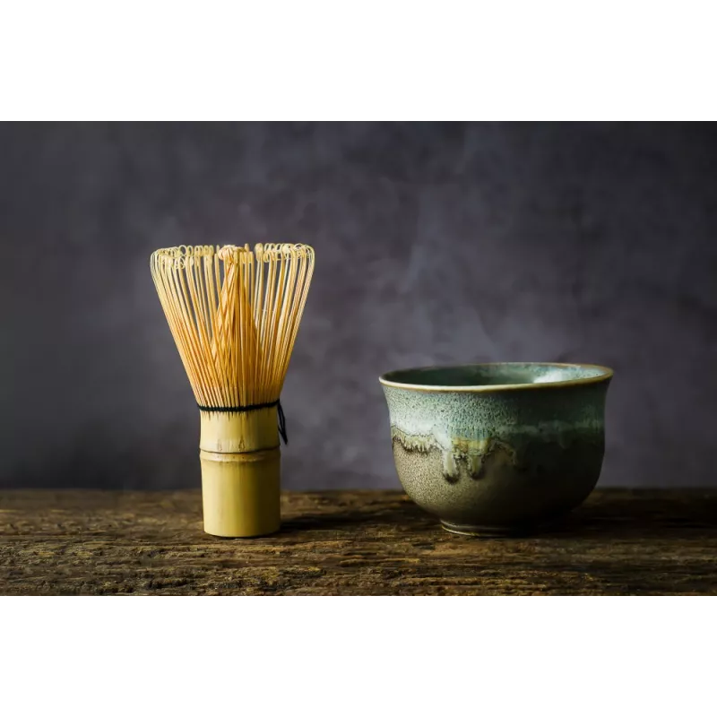 Chasen ou Fouet traditionnel en bambou pour Matcha - Fait main