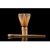 Traditional bamboo chasen or whisk & chashaku or spatula for matcha...