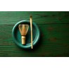 Traditional bamboo chasen or whisk & chashaku or spatula for matcha...