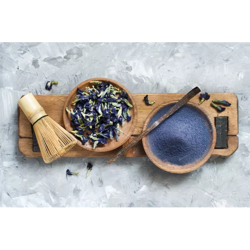 Traditional bamboo chasen or whisk & chashaku or spatula for matcha...