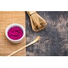 Traditional bamboo chasen or whisk & chashaku or spatula for matcha...