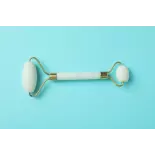 Pure white quartz beauty roller for face - Handmade Pure white quartz beauty roller for face - Handmade