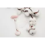 Pure pink quartz beauty roller for the face - Handmade Pure pink quartz beauty roller for the face - Handmade