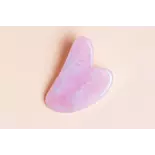 Pure pink quartz gua sha for the face - Handmade Pure pink quartz gua sha for the face - Handmade