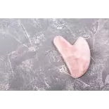 Pure pink quartz gua sha for the face - Handmade Pure pink quartz gua sha for the face - Handmade