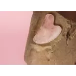 Pure pink quartz gua sha for the face - Handmade Pure pink quartz gua sha for the face - Handmade