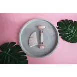 Pure pink quartz gua sha & beauty roller for face - Handmade Pure pink quartz gua sha & beauty roller for face - Handmade