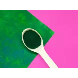 Green organic spirulina powder from France - direct producer