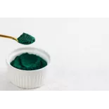 Green organic spirulina powder from France - direct producer