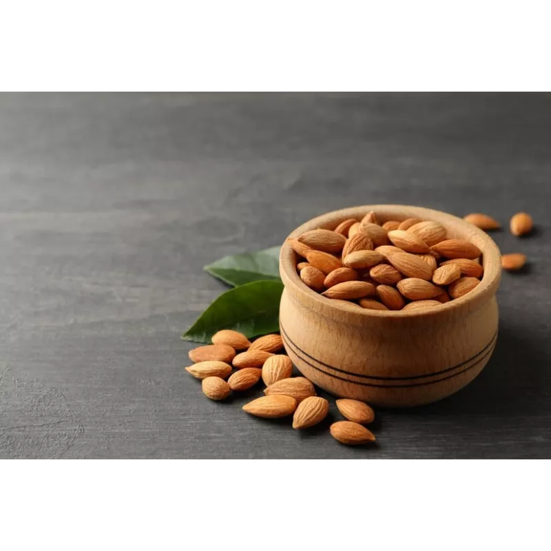 Raw organic & fairtrade dried shelled apricot kernels from Uzbekistan