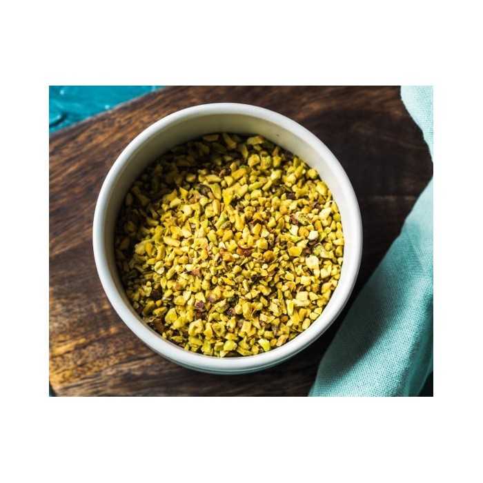 Organic crushed pistachios PDO from Bronte in Sicily - Direct producer