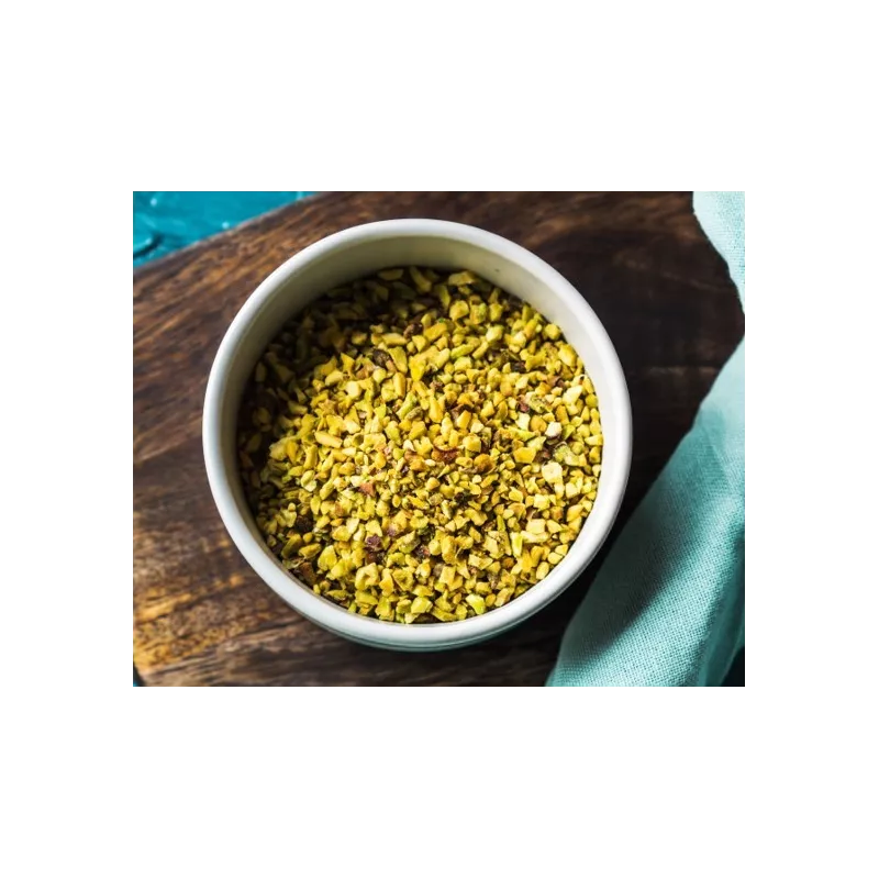 Organic crushed pistachios PDO from Bronte in Sicily - Direct producer Organic crushed pistachios PDO from Bronte in Sicily - Direct producer