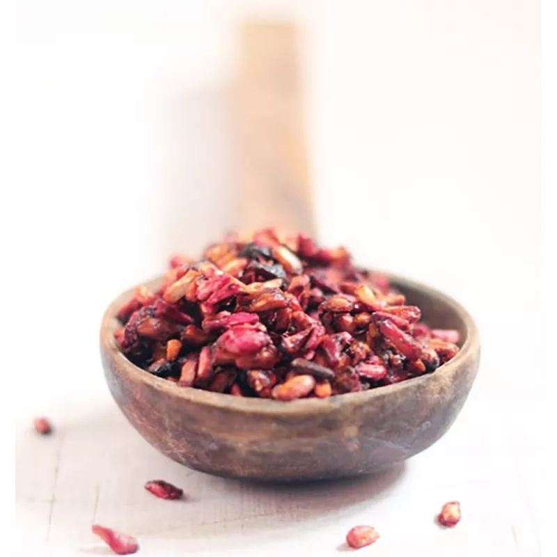 Organic & fairtrade dried pomegranate arils from Uzbekistan