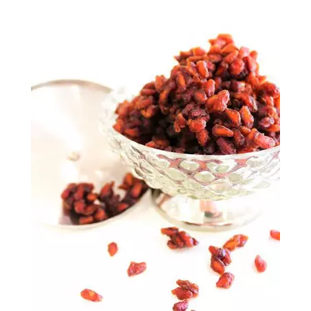 Organic & fairtrade dried pomegranate arils from Uzbekistan