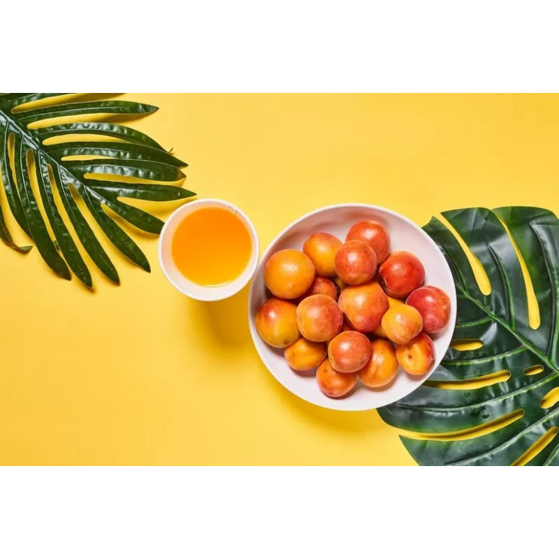 Organic red apricot vinegar PDO from Roussillon Made in France- Dir...