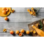 Organic red apricot vinegar PDO from Roussillon Made in France- Dir...