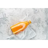Organic red apricot vinegar PDO from Roussillon Made in France- Dir...