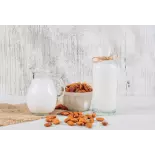 Almond milk organic nature made in France - direct producer Almond milk organic nature made in France - direct producer