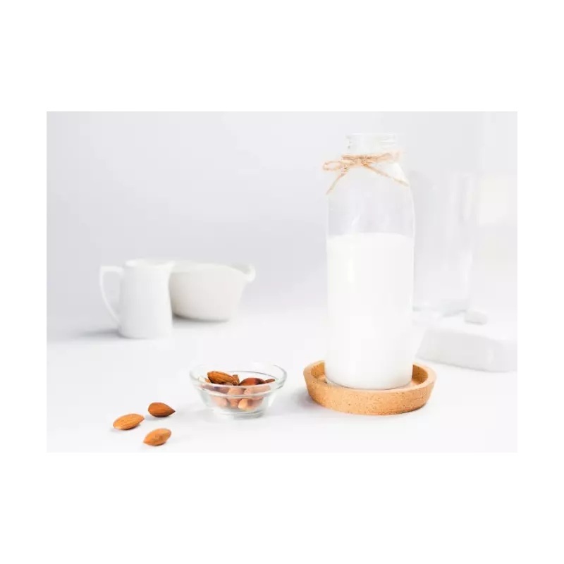 Almond milk organic nature made in France - direct producer