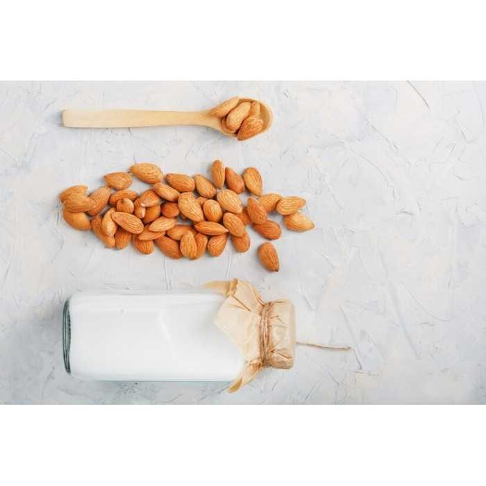 Almond milk organic nature made in France - direct producer