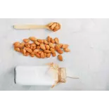Almond milk organic nature made in France - direct producer Almond milk organic nature made in France - direct producer