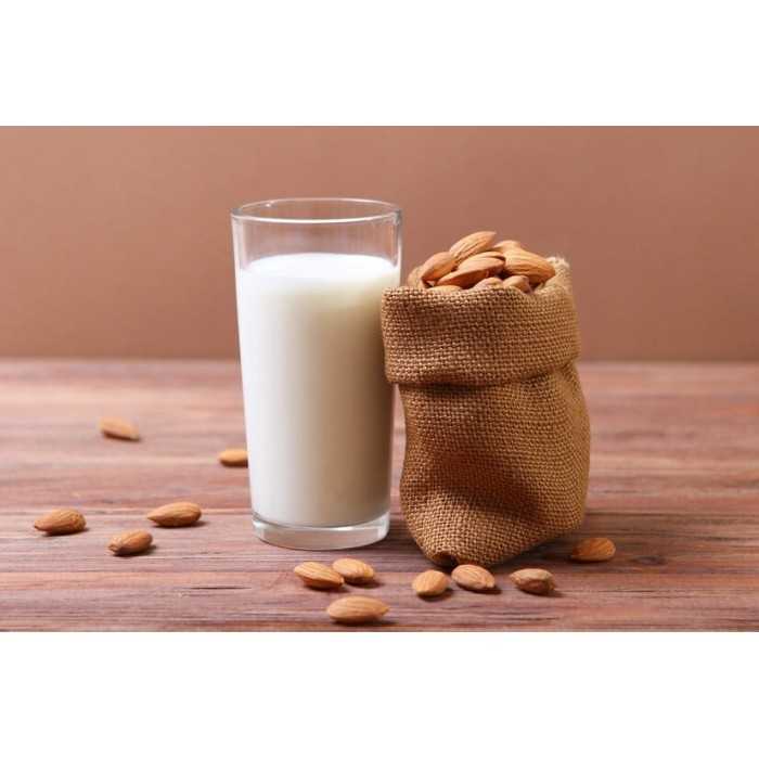 Almond milk organic nature made in France - direct producer