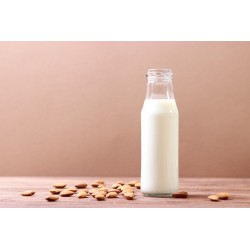 Almond milk organic nature...