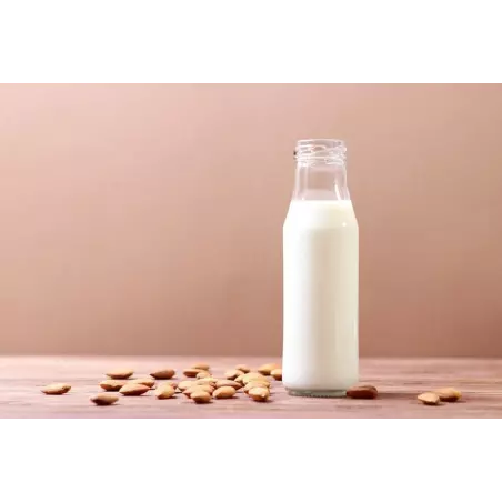 Almond milk organic nature made in France - direct producer