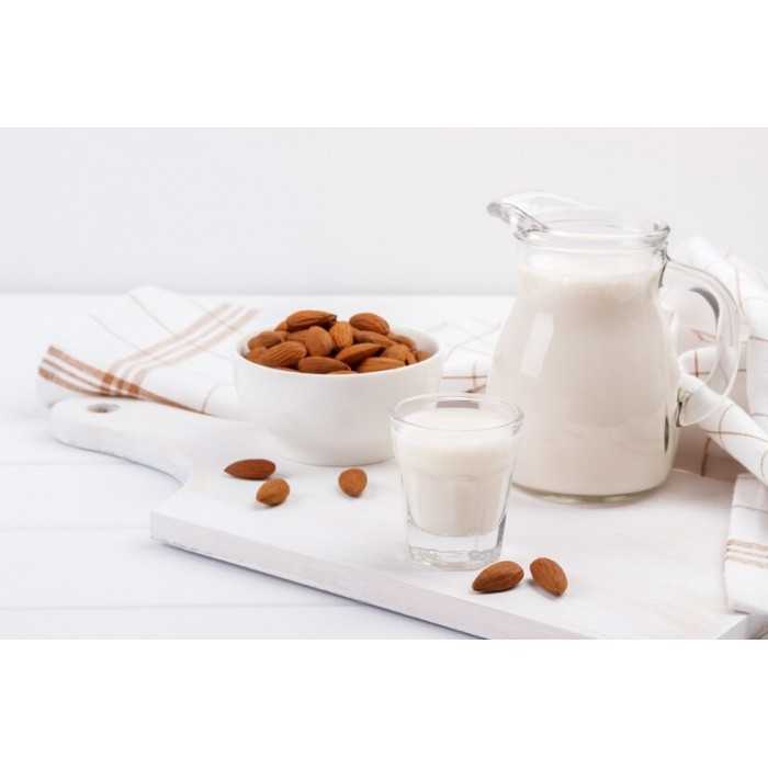 Almond milk organic nature made in France - direct producer