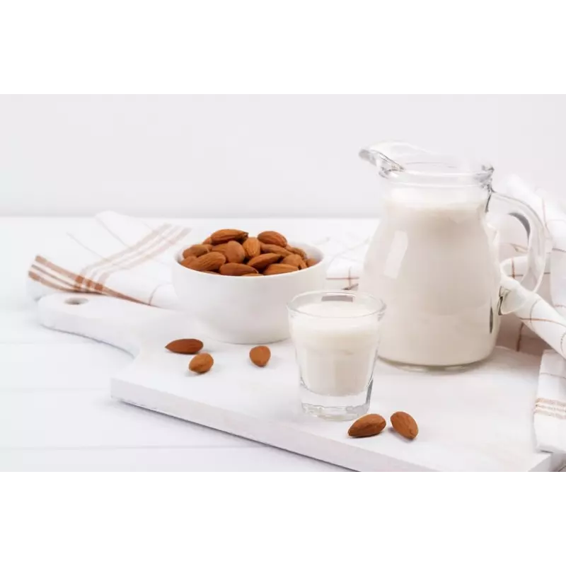 Almond milk organic nature made in France - direct producer